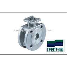 Sanitary Stainless Steel Wafer Type Thin Ball Valve